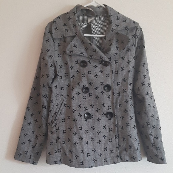 Moon Collection Jackets & Blazers - 🦊Velvet Bow Print Jacket